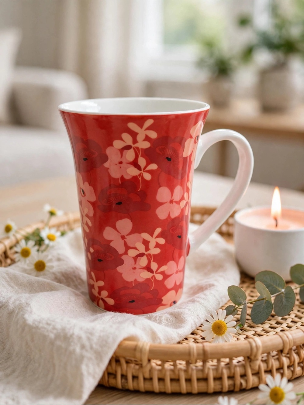 Giftcraft For Tea’s Sake Poppy Mug